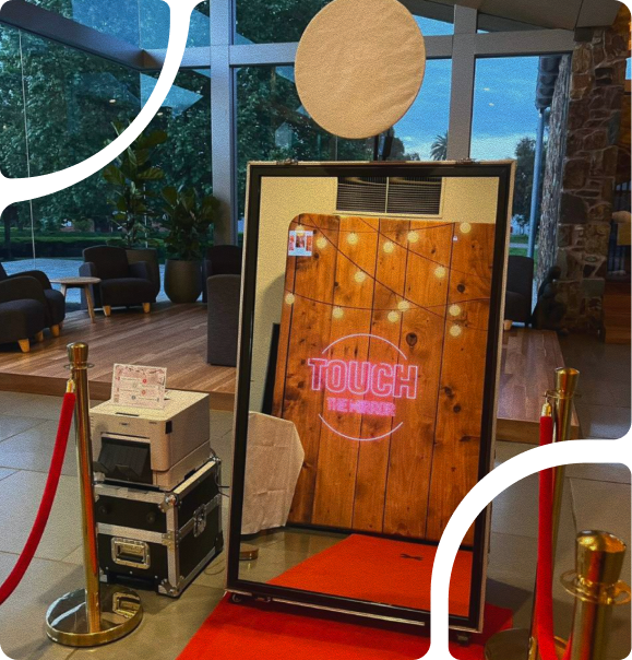 Couple with love signs