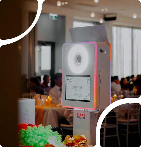 Couple with love signs